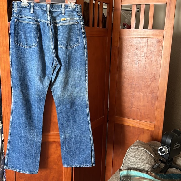 Vintage “Rustler” Straight Leg Jeans - Picture 1 of 8